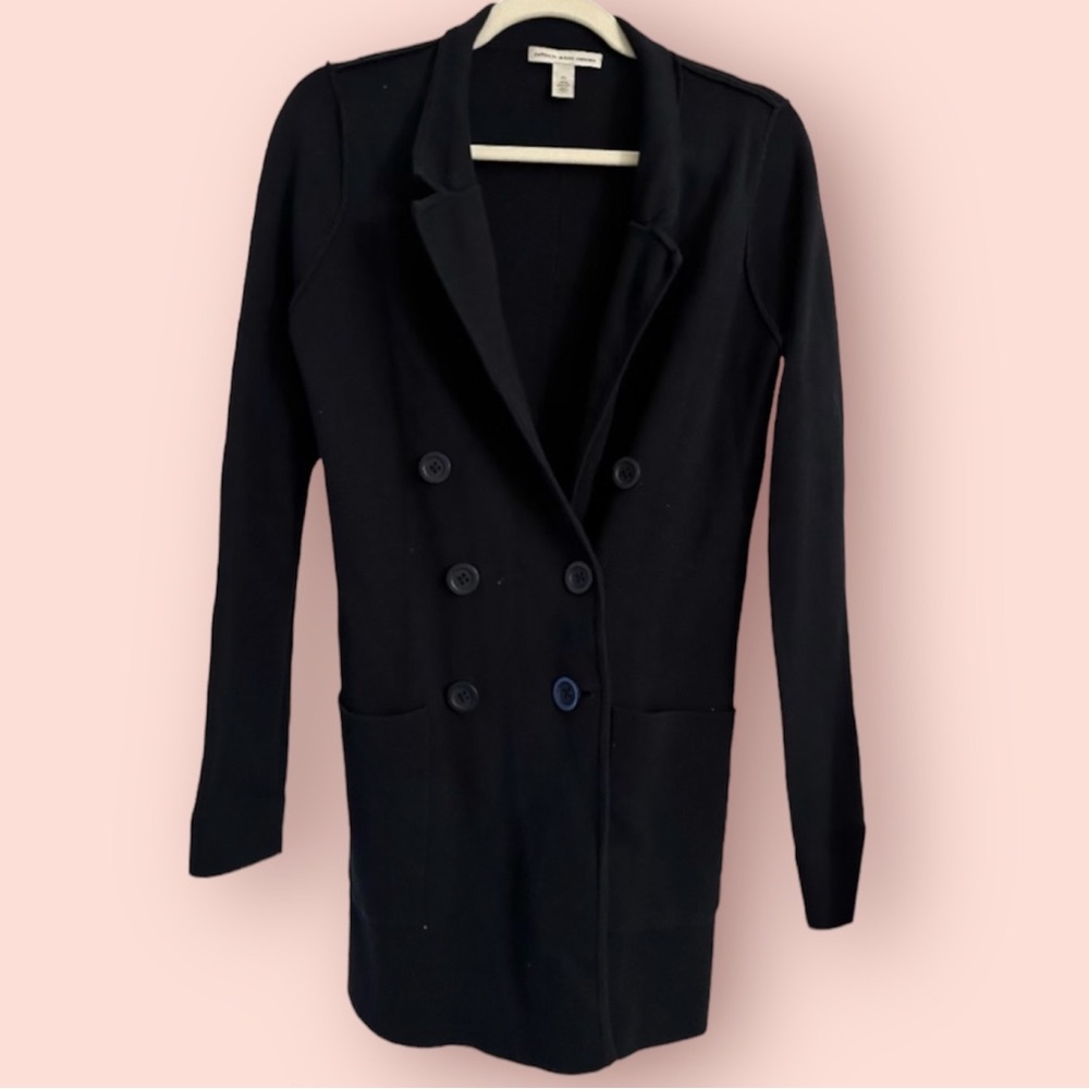 Dark Navy Autumn Cashmere blazer cardigan ♥️
